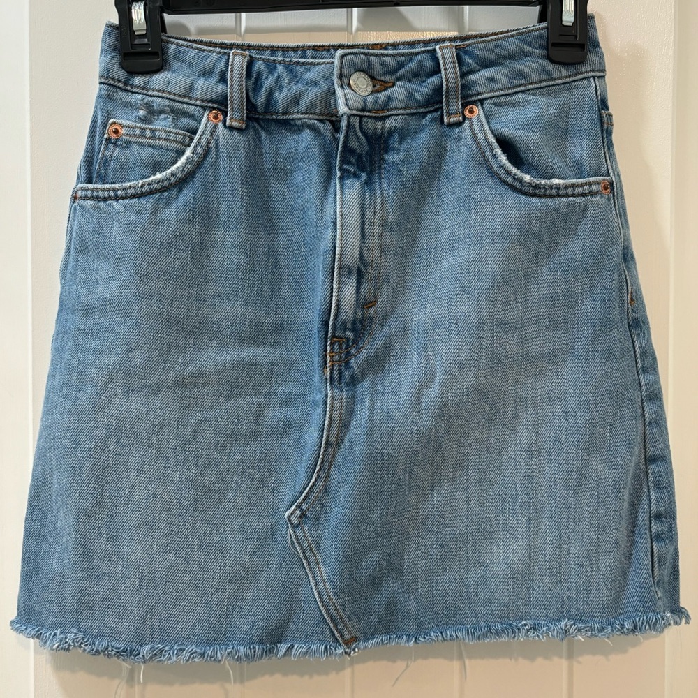 Topshop - Denim Skirt a